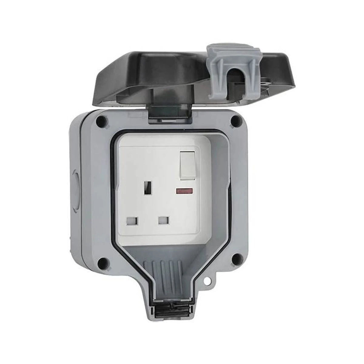 IP66 Switched Socket with Cover