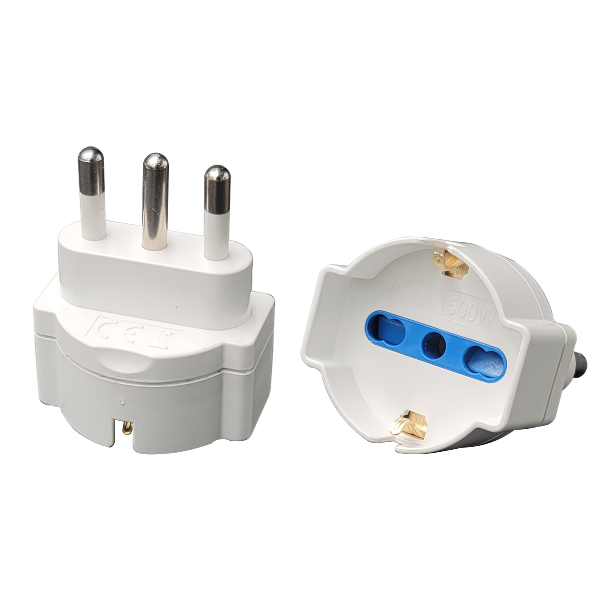 White Italian Plug and Socket