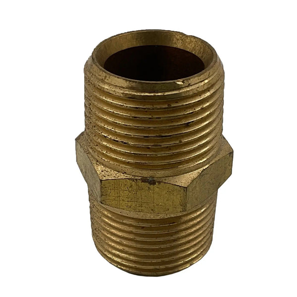 Brass Male-to-Male Reducing Nipple