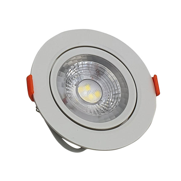 Adjustable Recessed Round LED Panel