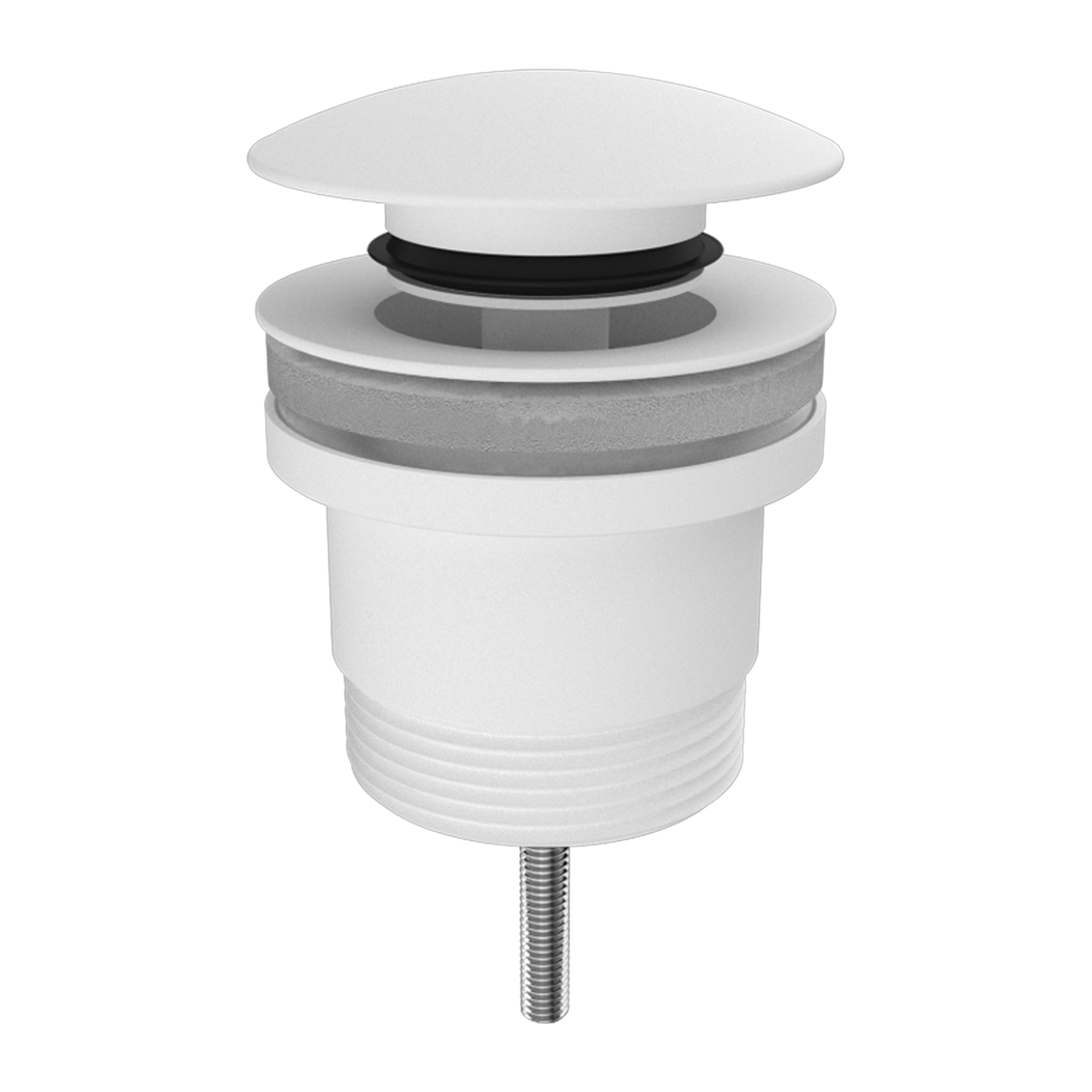 Always-Open Basin Waste