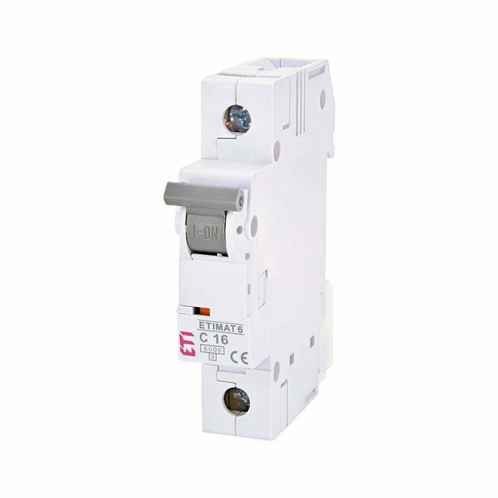 Single-Pole Miniature Circuit Breakers – C Curve
