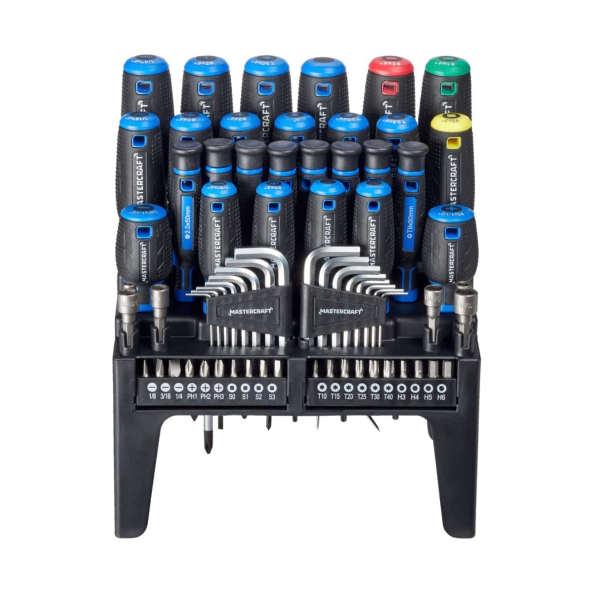 Large Screwdriver Set on Stand