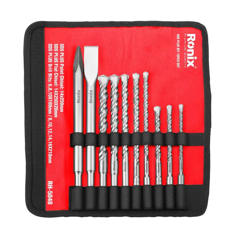 Ronix SDS Plus Drill and Chisel Set