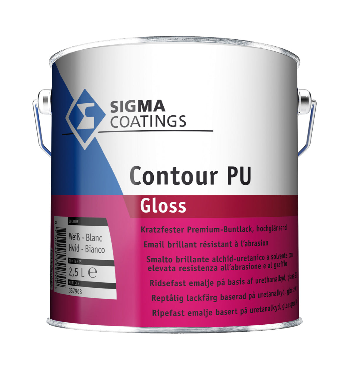 Sigma Contour PU Solvent-Based Enamel