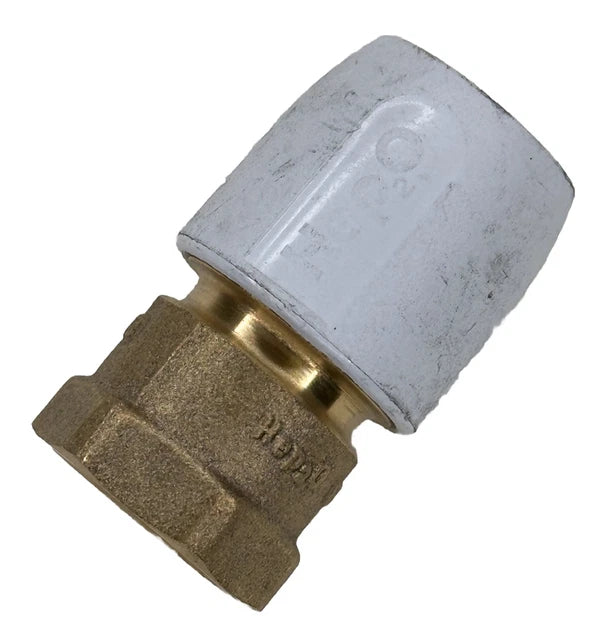 Push-Fit Brass Spigot Adaptor