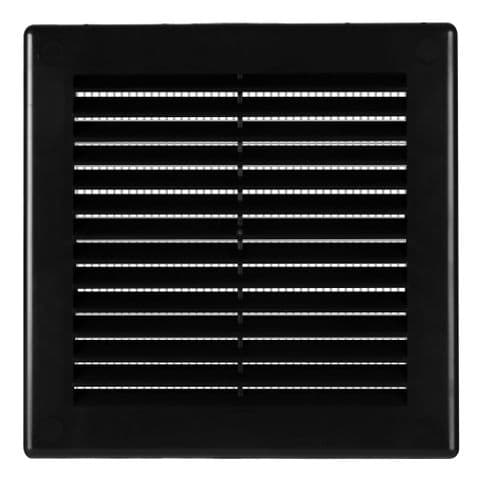 Black Plastic Ventilation Grille