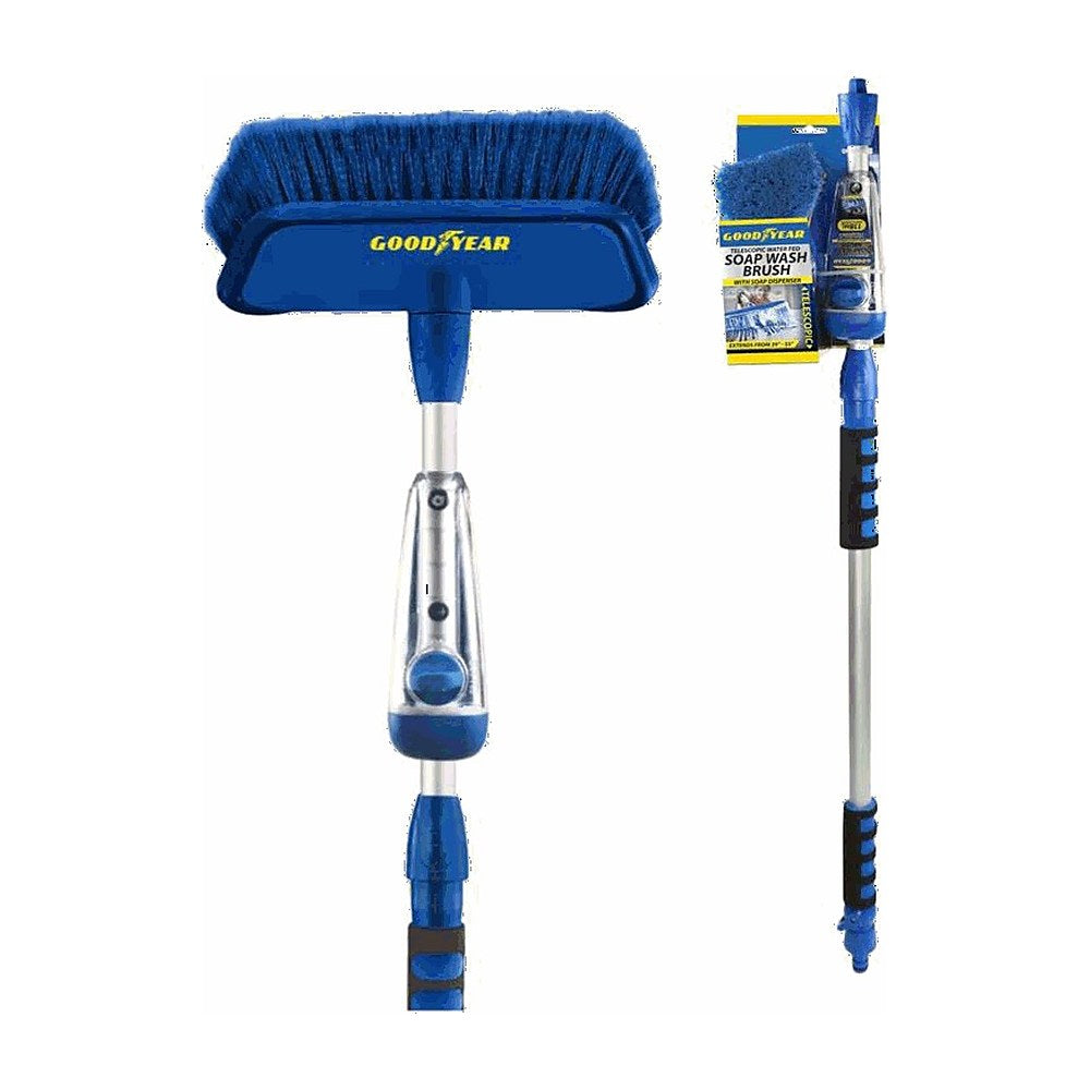 Extendable Wash Brush with Soap Dispenser
