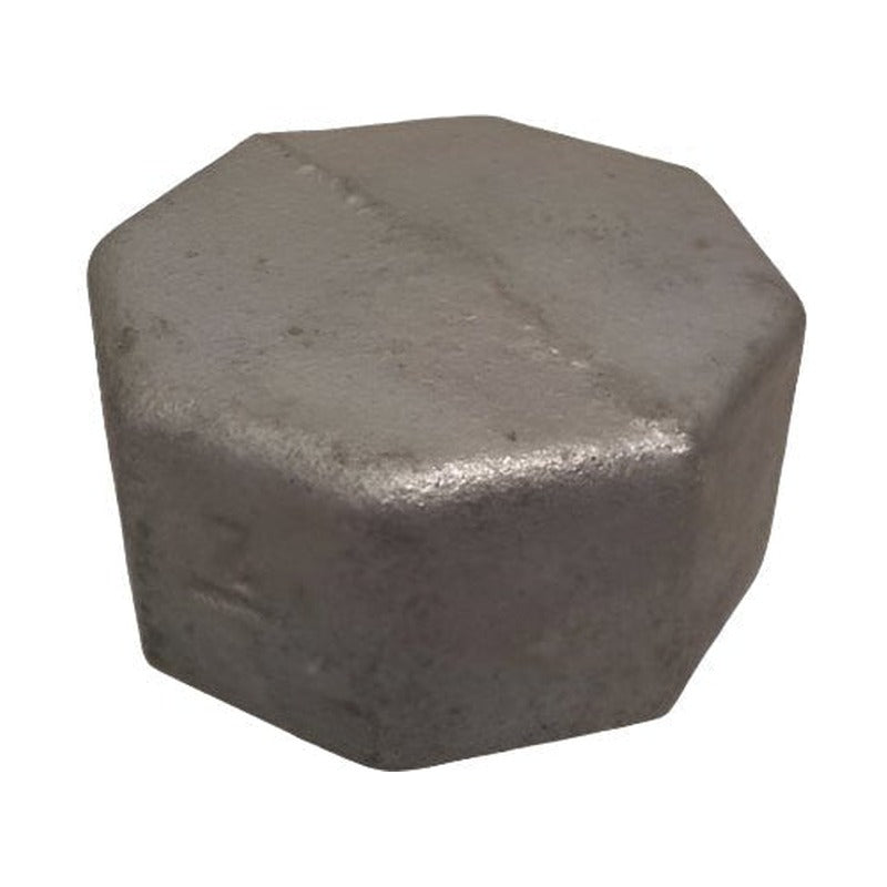 Galvanised Steel Female Cap