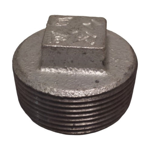 Galvanised Steel Male Hex Plug
