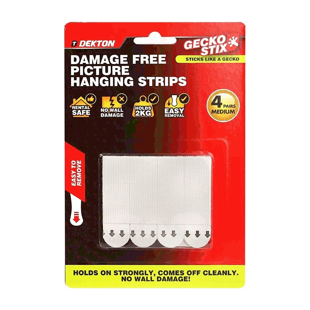 Picture Hanging Strips and Hooks