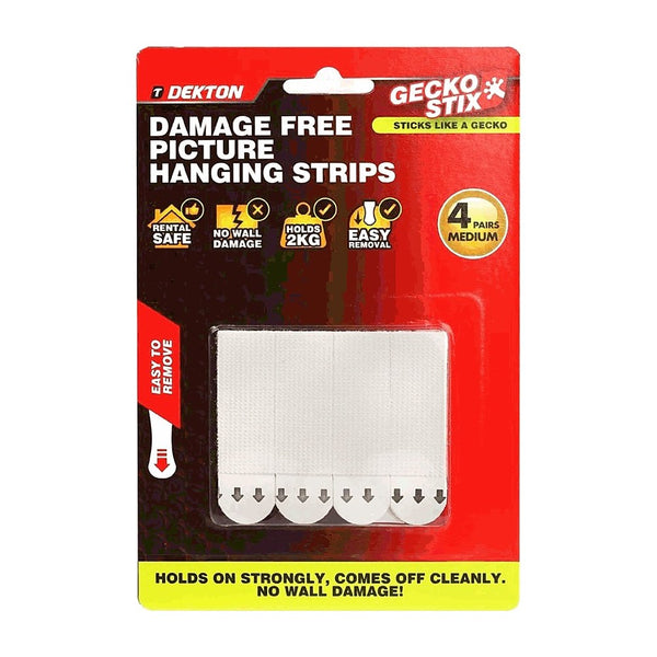 Picture Hanging Strips and Hooks
