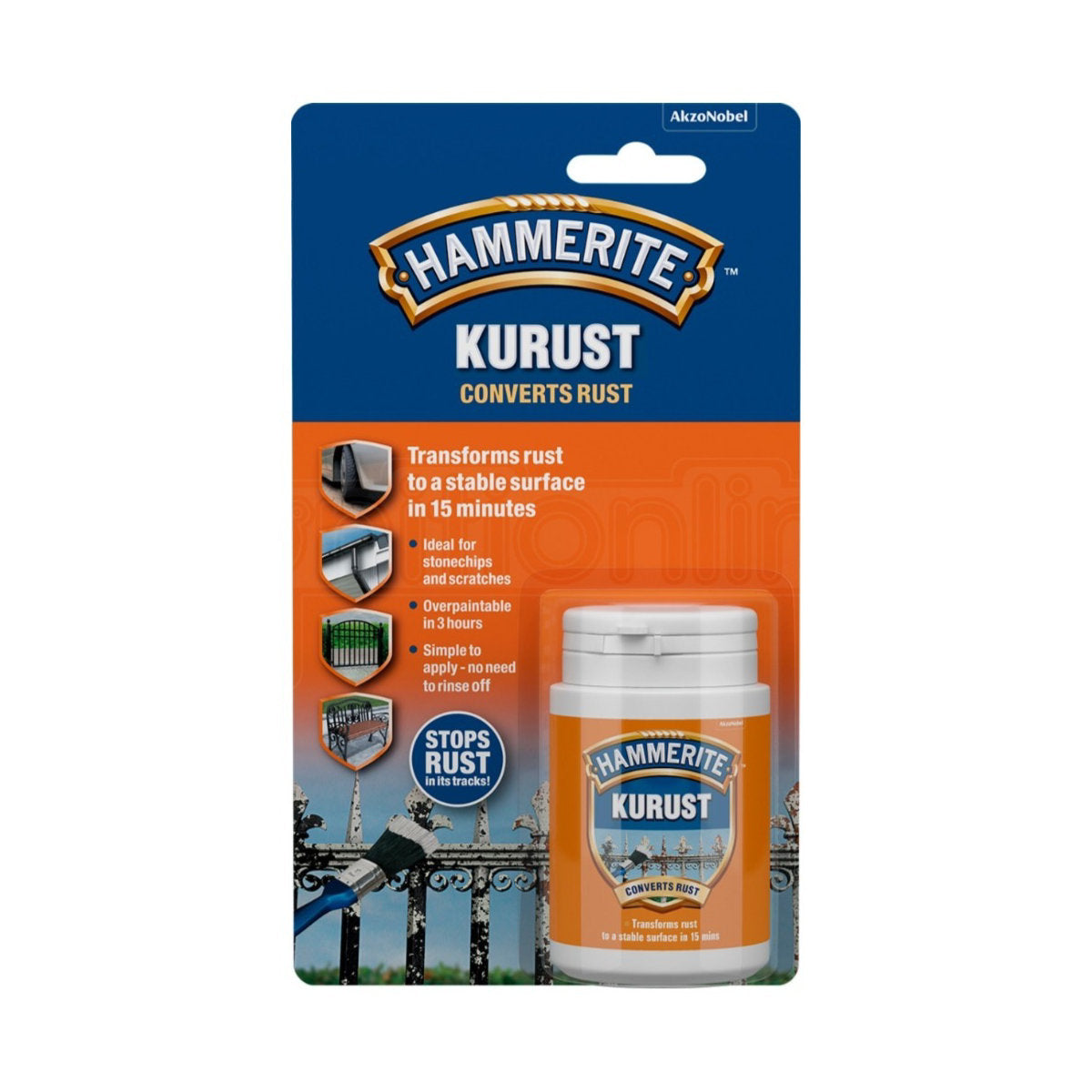 Hammerite Kurust rust converter, 90 ml