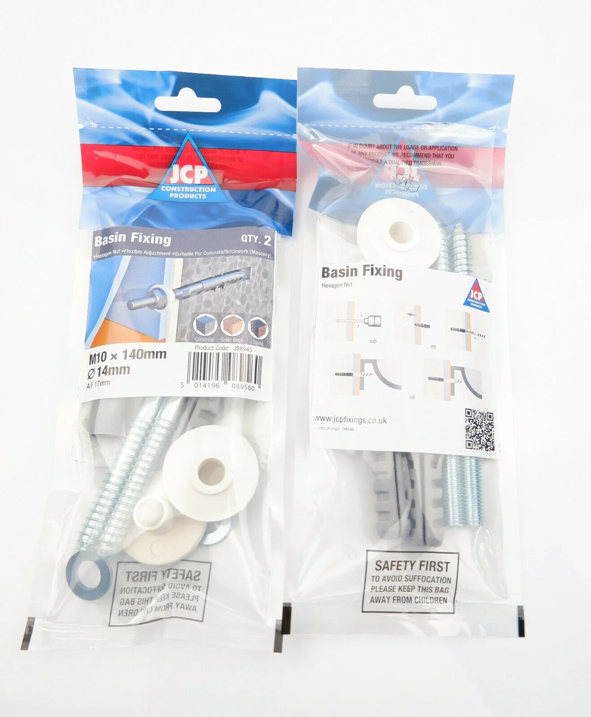 AJWJ Wash Basin Wall Fixing Set