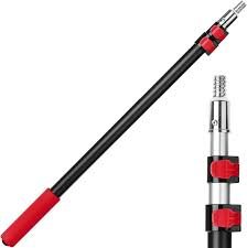 Aluminium Extension Pole with Red Grip