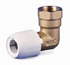 Acorn Female Brass Elbow