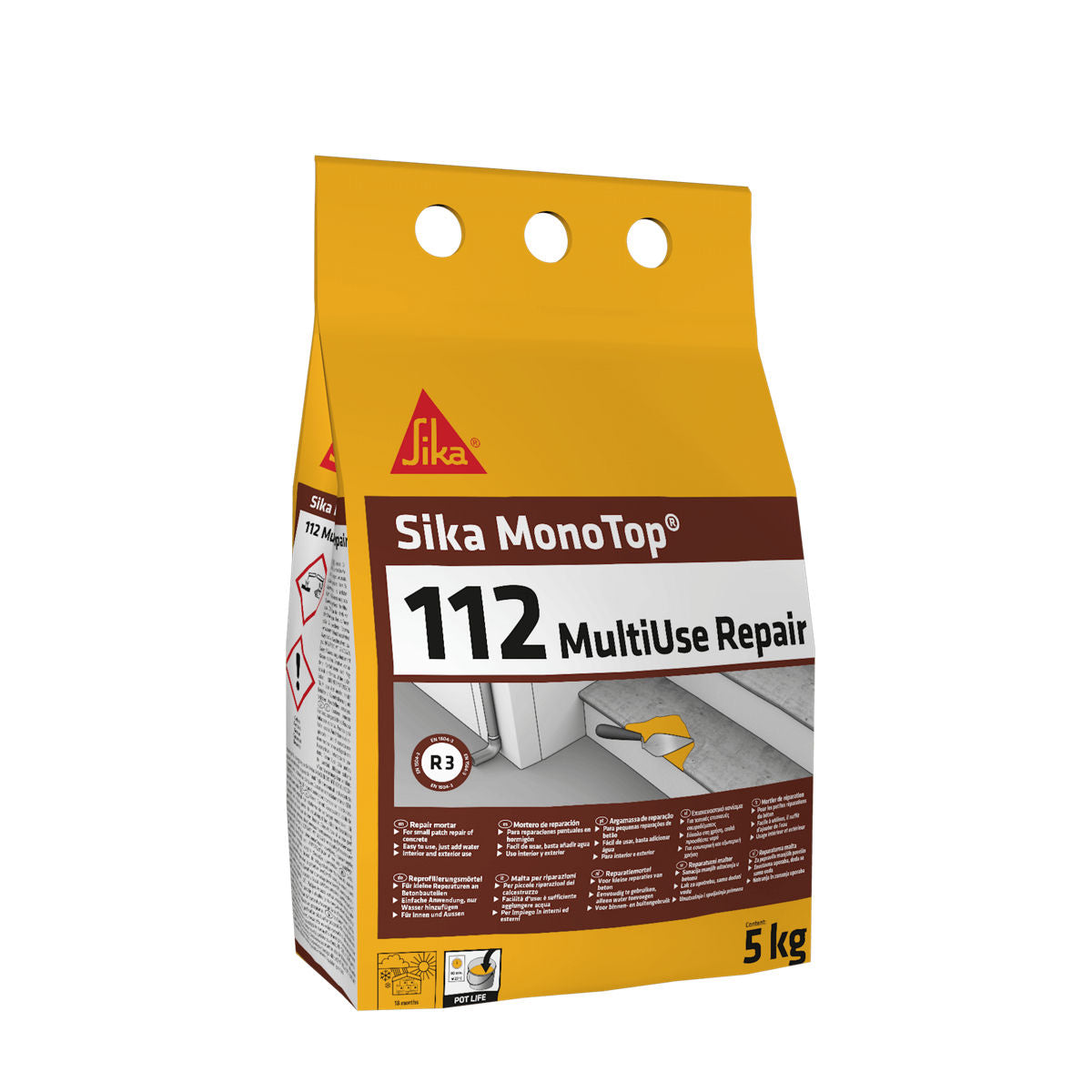 Sika MonoTop-112 MultiUse Repair mortar 5 kg pack