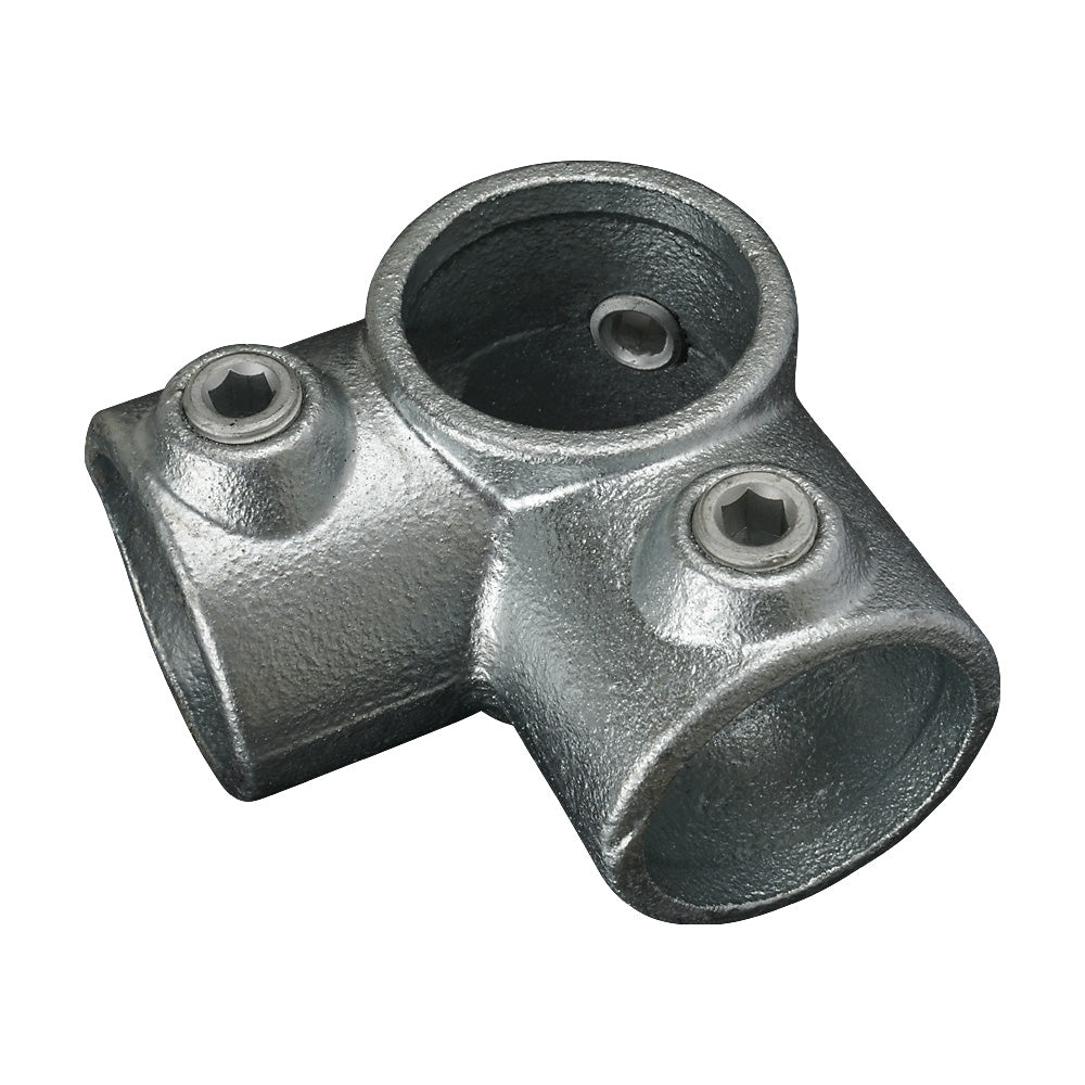 Key Clamp Corner with Through Centre Tube