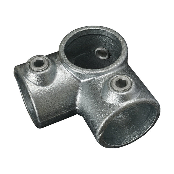 Key Clamp Corner with Through Centre Tube