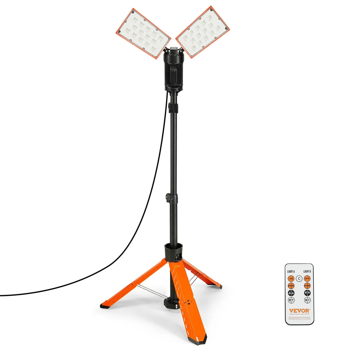 LED Floodlight on Low Stand