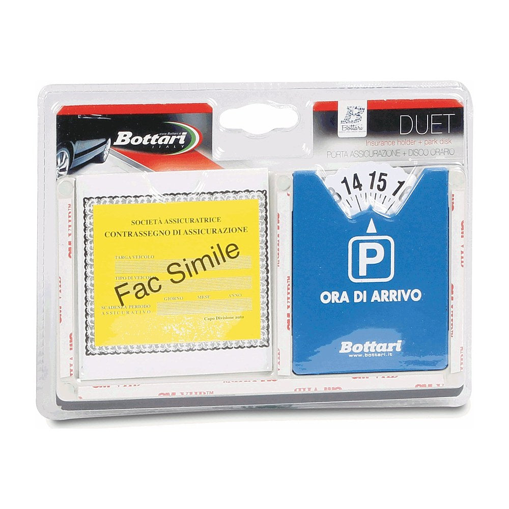 Licence and Time Disc Holder