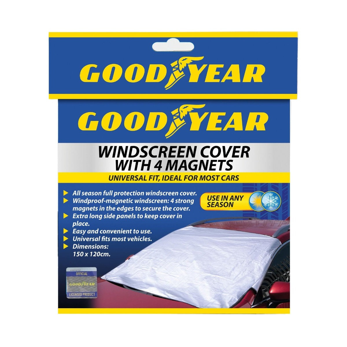 Magnetic Windscreen Cover