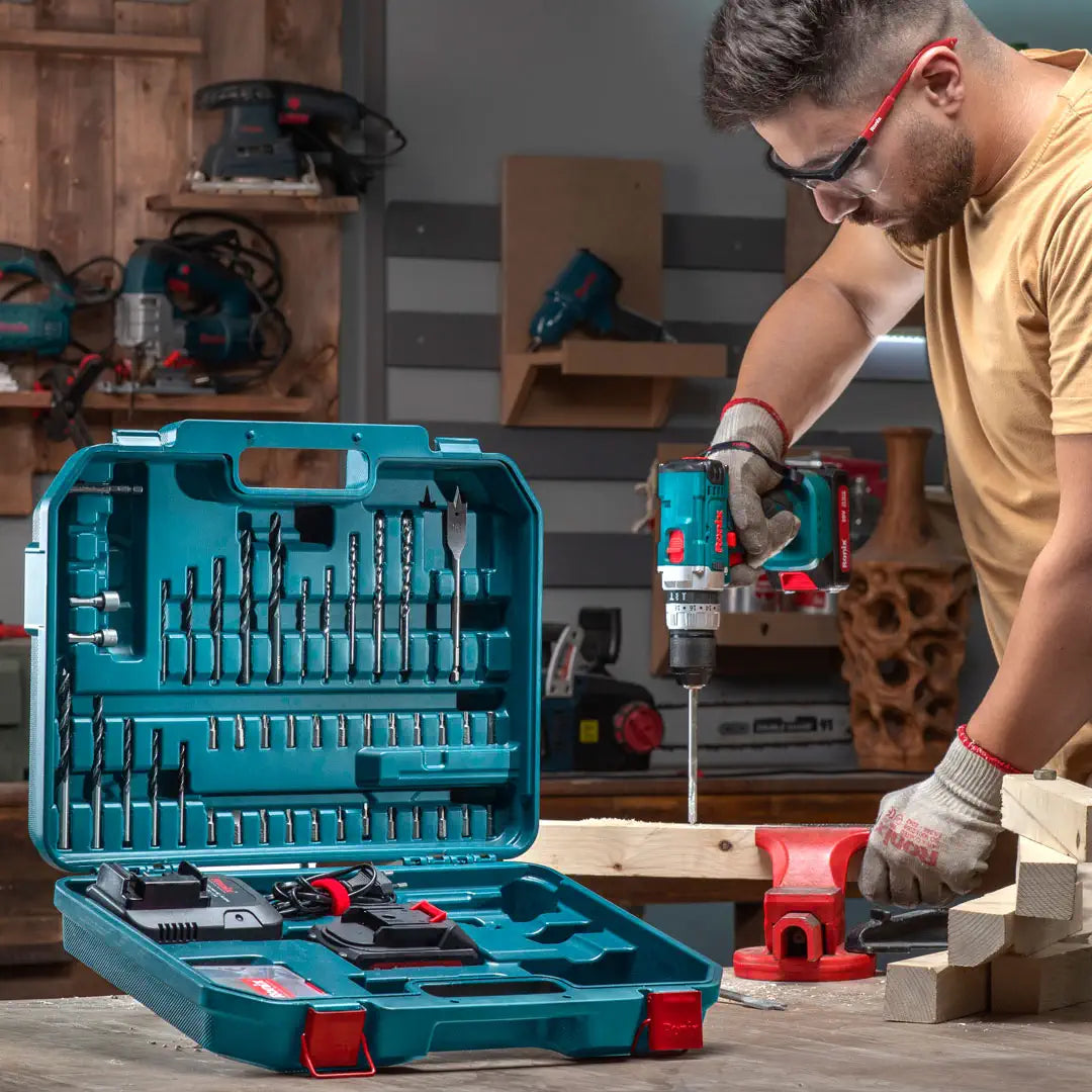 Ronix Cordless Impact Drill Kit