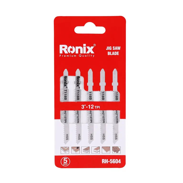 Ronix HSS Jigsaw Blade Pack