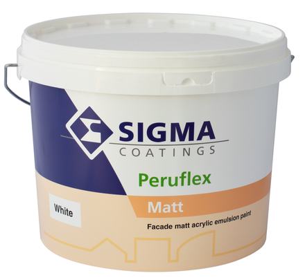 Sigma Peruflex Matt Flexible Exterior Paint