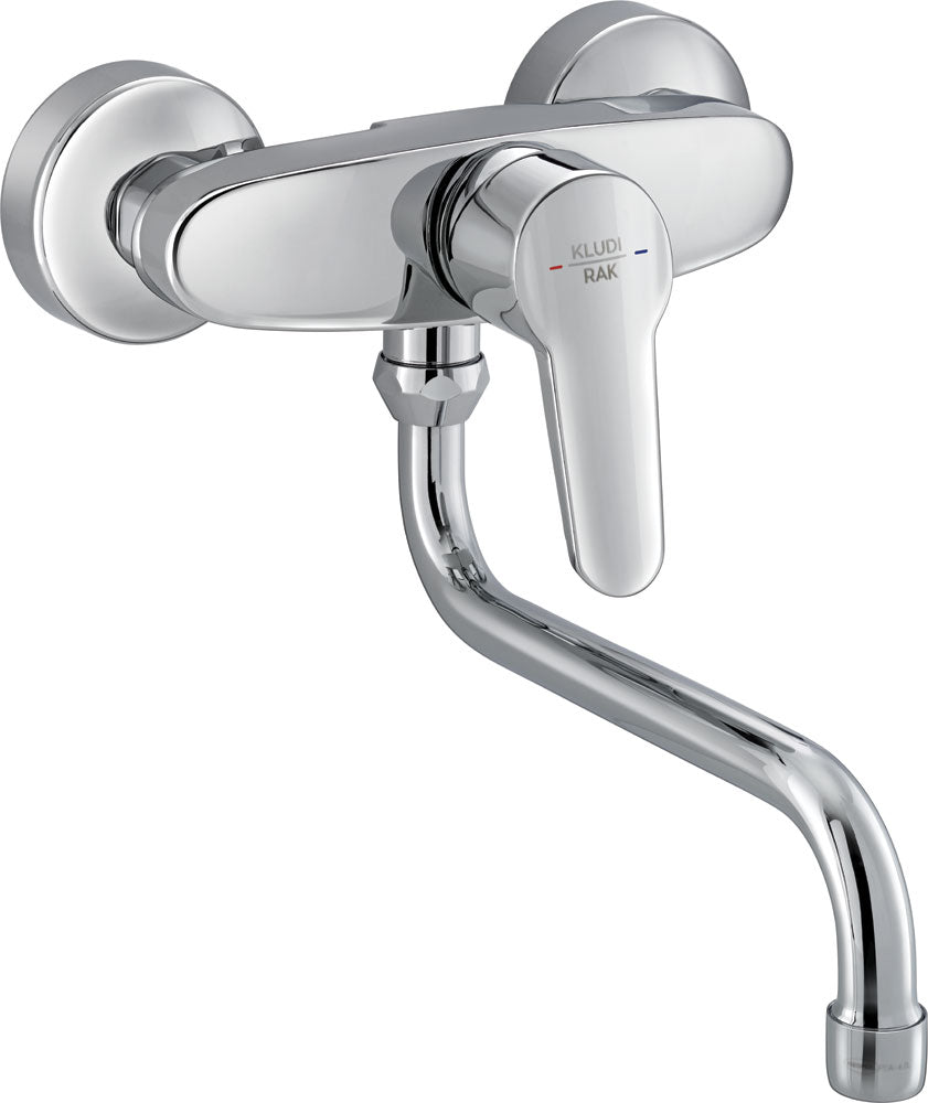 Wall-Mounted Single Lever Sink Mixer
