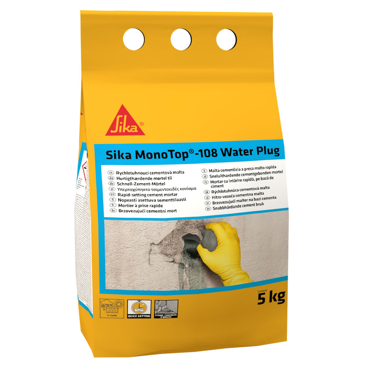 Sika MonoTop-108 WaterPlug 5 kg pack