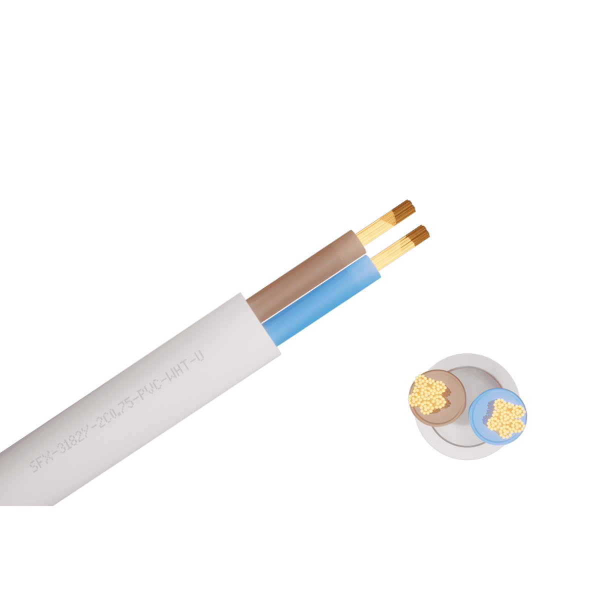 Sheathed Twin Flex