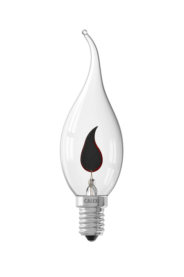 Calex Flickering Flame LED Candle Bulb