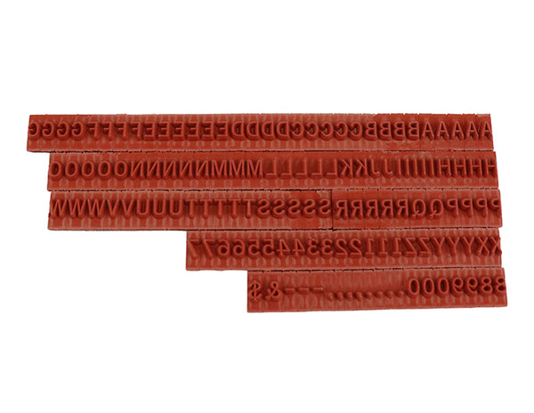 Letter and Number Stamp Set