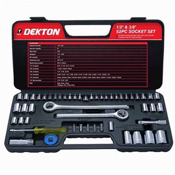 Dekton Socket Set