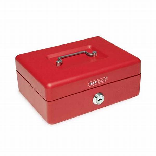 Rapesco Black Cash Box