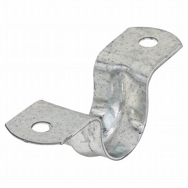 Galvanised Saddle Pipe Clip