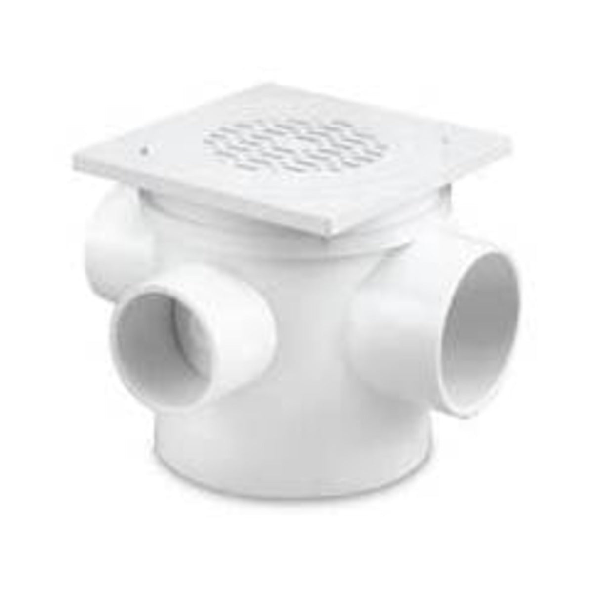 White PVC Floor Gully